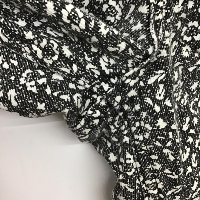 リーバイス Levi s パンツ デニム、ジーンズ CW-3022 W25 L30 花柄 黒 / ブラック / black X 白 / ホワイト / white レディース USED 古着 中古 10161219