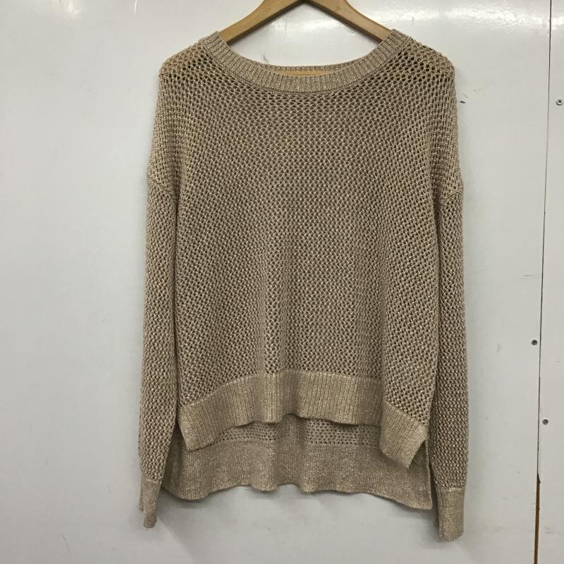 オペークドットクリップ OPAQUE.CLIP ニット、セーター 長袖 長袖ニットカットソー クルーネック セーター L  マルチカラー / マルチカラー / multicolor レディース USED 古着 中古 10161224