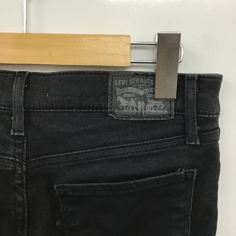 リーバイストラウスアンドコー Levi Strauss & co. パンツ デニム、ジーンズ デニムパンツ スリムパンツ カジュアルパンツ ストレッチパンツ 26インチ 無地 ダークグレー / ダークグレー / レディース USED 古着 中古 10161231