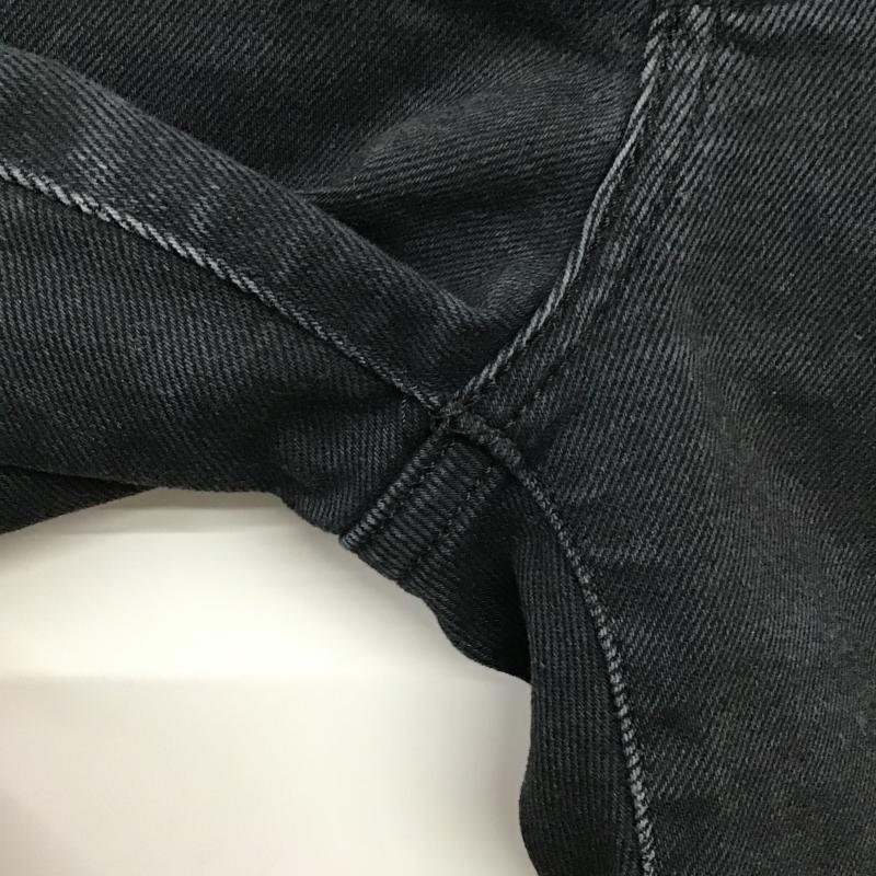 リーバイストラウスアンドコー Levi Strauss & co. パンツ デニム、ジーンズ デニムパンツ スリムパンツ カジュアルパンツ ストレッチパンツ 26インチ 無地 ダークグレー / ダークグレー / レディース USED 古着 中古 10161231
