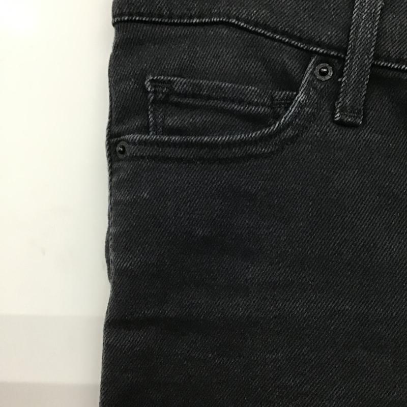 リーバイストラウスアンドコー Levi Strauss & co. パンツ デニム、ジーンズ デニムパンツ スリムパンツ カジュアルパンツ ストレッチパンツ 26インチ 無地 ダークグレー / ダークグレー / レディース USED 古着 中古 10161231