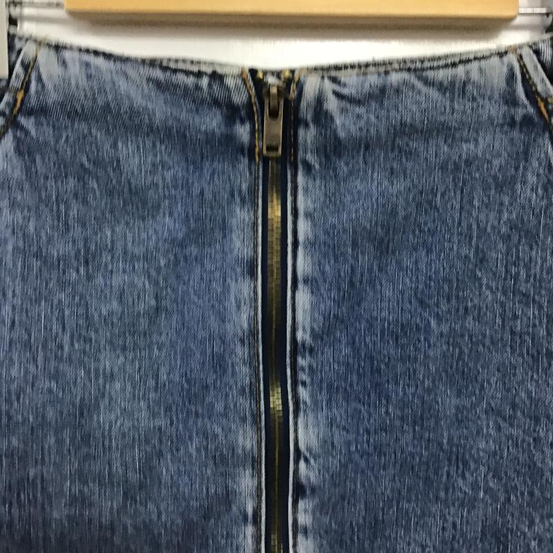 ザラ ZARA TRAFALUC スカート ミニスカート デニムスカート タイトスカート ミニスカート XS 無地 インディゴ / インディゴ / Indigo レディース USED 古着 中古 10161232
