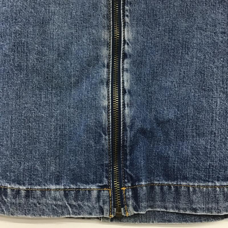 ザラ ZARA TRAFALUC スカート ミニスカート デニムスカート タイトスカート ミニスカート XS 無地 インディゴ / インディゴ / Indigo レディース USED 古着 中古 10161232