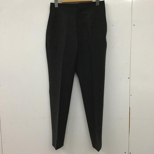 イネド INED パンツ スラックス スラックスパンツ ワイドパンツ センタータックパンツ 無地 ダークグレー / ダークグレー / レディース USED 古着 中古 10161234
