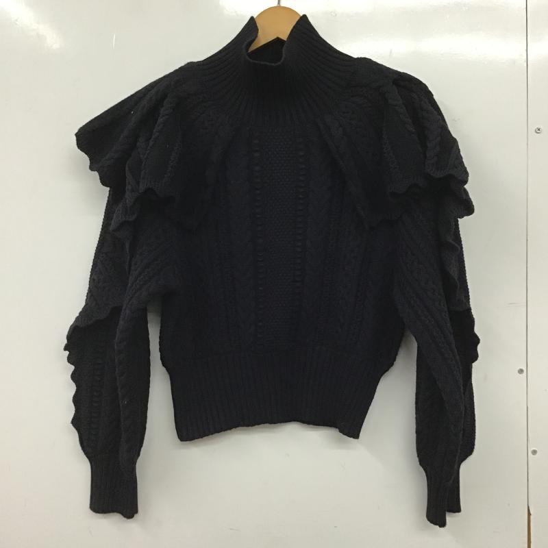 スナイデル SNIDEL ニット、セーター 長袖 長袖ニットカットソー タートルネック セーター ONE SIZE  紺 / ネイビー / navy レディース USED 古着 中古 10161240