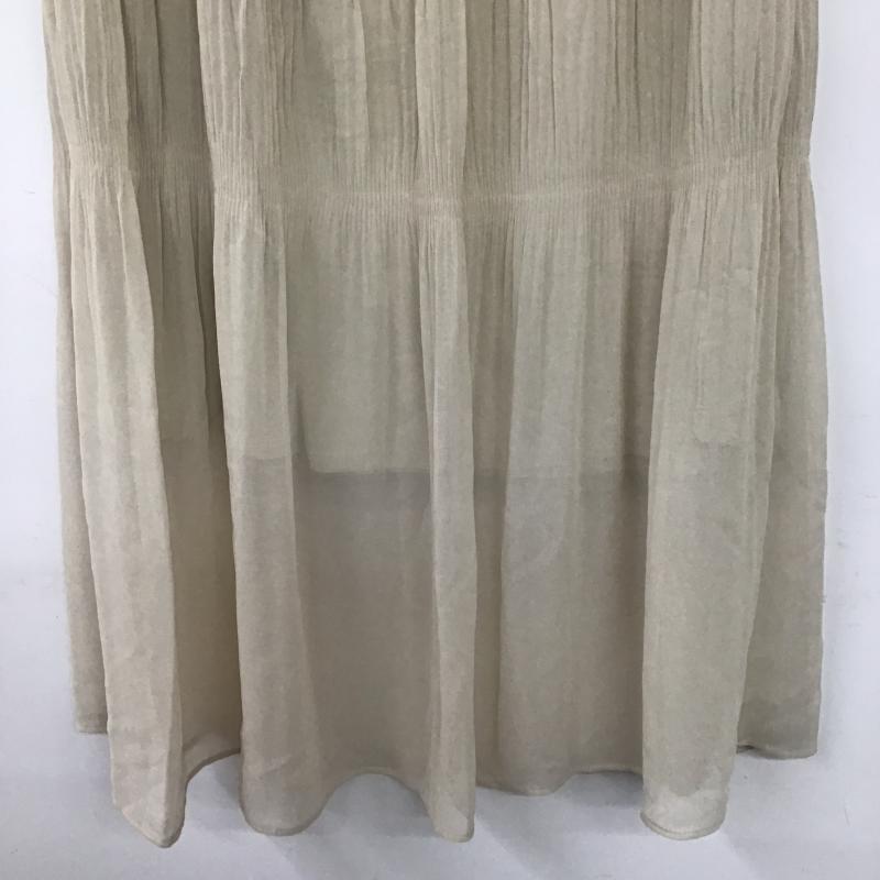 ローリーズファーム LOWRYS FARM スカート ロングスカート ロングスカート フレアスカート カジュアルスカート FREE  ベージュ / ベージュ / beige レディース USED 古着 中古 10161243