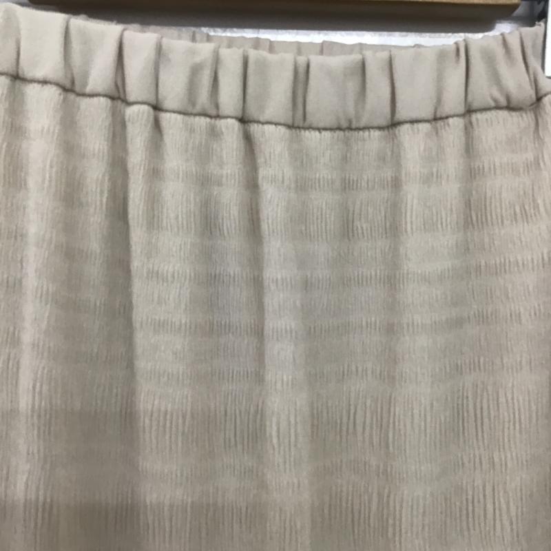 ローリーズファーム LOWRYS FARM スカート ロングスカート ロングスカート フレアスカート カジュアルスカート FREE  ベージュ / ベージュ / beige レディース USED 古着 中古 10161243