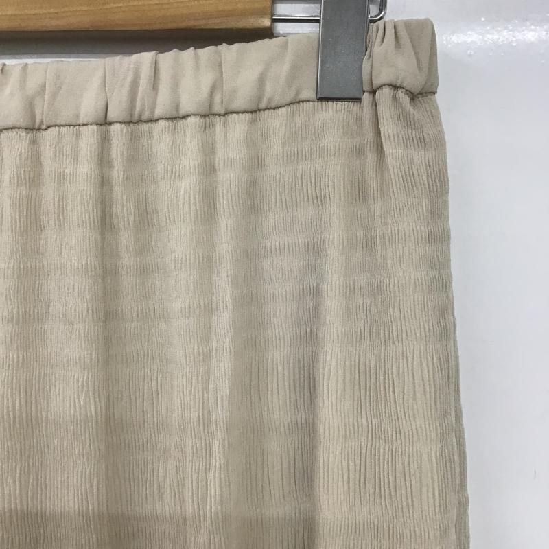 ローリーズファーム LOWRYS FARM スカート ロングスカート ロングスカート フレアスカート カジュアルスカート FREE  ベージュ / ベージュ / beige レディース USED 古着 中古 10161243
