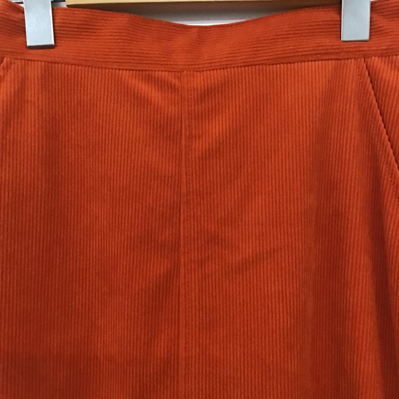 ページボーイ PAGEBOY スカート ロングスカート ロングスカート フレアスカート カジュアルスカート FREE 無地 橙 / オレンジ / orange レディース USED 古着 中古 10161244