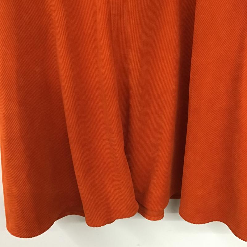 ページボーイ PAGEBOY スカート ロングスカート ロングスカート フレアスカート カジュアルスカート FREE 無地 橙 / オレンジ / orange レディース USED 古着 中古 10161244