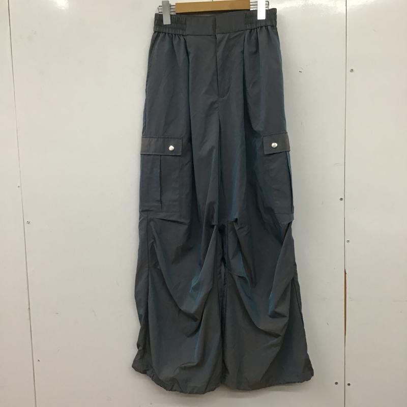 ジーナシス JEANASIS パンツ ワークパンツ、ペインターパンツ ワークパンツ ワイドパンツ カジュアルパンツ M 無地 マルチカラー / マルチカラー / multicolor レディース USED 古着 中古 10161245