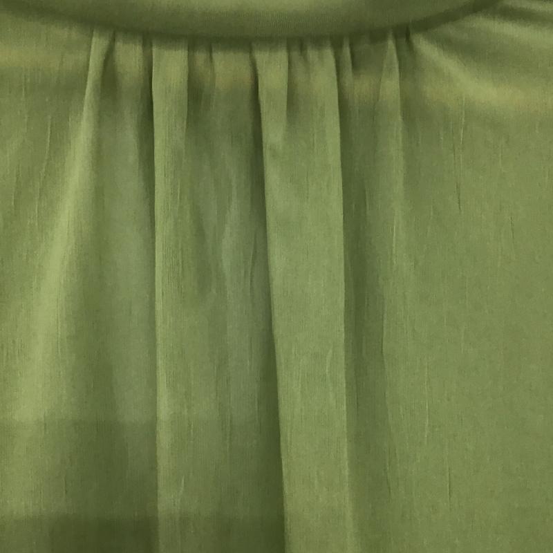 アルシーヴ archives シャツ、ブラウス 長袖 長袖カットソー フレアシャツ M 無地 カーキ / カーキ / khaki レディース USED 古着 中古 10161248