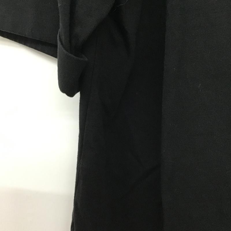 オペークドットクリップ OPAQUE.CLIP カットソー 半袖 半袖カットソー 無地Tシャツ クルーネックカットソー 36 無地 黒 / ブラック / black レディース USED 古着 中古 10161249