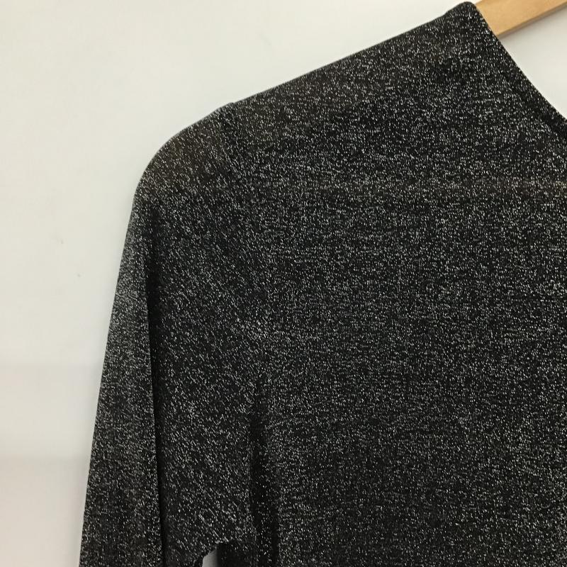 ジーナシス JEANASIS カットソー 長袖 長袖カットソー クルーネックカットソー FREE  黒 / ブラック / black レディース USED 古着 中古 10161252