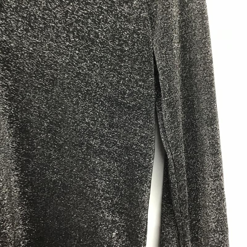ジーナシス JEANASIS カットソー 長袖 長袖カットソー クルーネックカットソー FREE  黒 / ブラック / black レディース USED 古着 中古 10161252