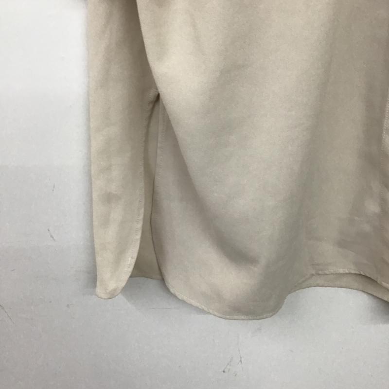 ジーナシス JEANASIS シャツ、ブラウス 半袖 半袖シャツ フロントボタン カラーシャツ FREE 無地 ベージュ / ベージュ / beige レディース USED 古着 中古 10161253
