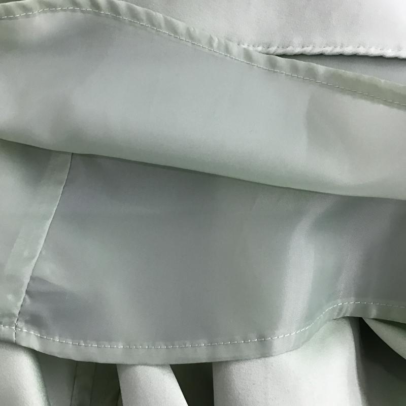 ナチュラルビューティーベーシック NATURAL BEAUTY BASIC スカート ロングスカート ロングスカート フレアスカート カジュアルスカート M 無地 薄緑 / ライトグリーン / レディース USED 古着 中古 10161257