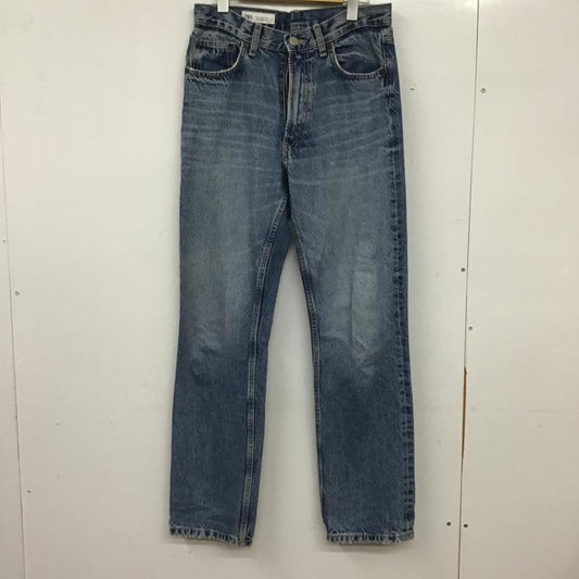 ザラ ZARA パンツ デニム、ジーンズ デニムパンツ スリムパンツ カジュアルパンツ ストレッチパンツ 38インチ 無地 インディゴ / インディゴ / Indigo レディース USED 古着 中古 10161258