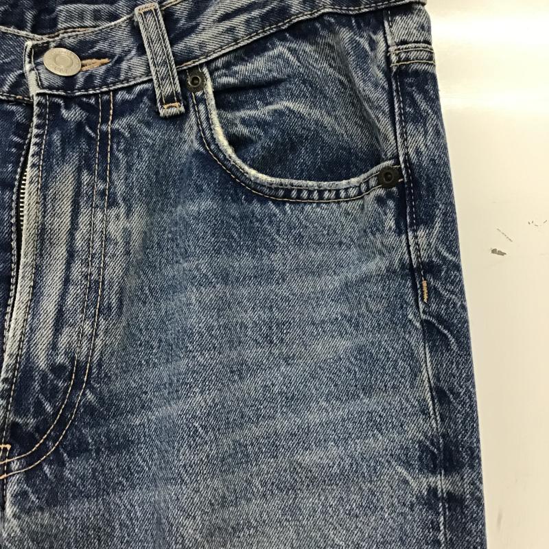 ザラ ZARA パンツ デニム、ジーンズ デニムパンツ スリムパンツ カジュアルパンツ ストレッチパンツ 38インチ 無地 インディゴ / インディゴ / Indigo レディース USED 古着 中古 10161258