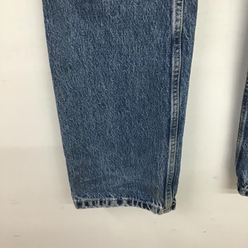 ザラ ZARA パンツ デニム、ジーンズ デニムパンツ スリムパンツ カジュアルパンツ ストレッチパンツ 38インチ 無地 インディゴ / インディゴ / Indigo レディース USED 古着 中古 10161258