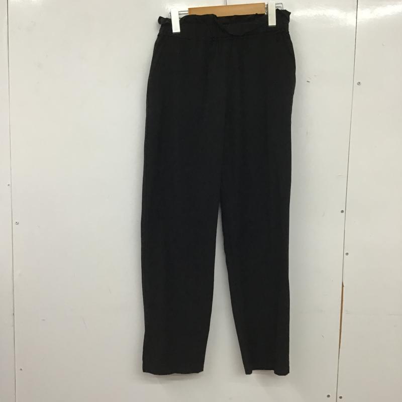 ニコアンド niko and... パンツ ワークパンツ、ペインターパンツ ワークパンツ ワイドパンツ カジュアルパンツ M 無地 黒 / ブラック / black レディース USED 古着 中古 10161260