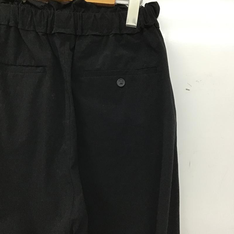 ニコアンド niko and... パンツ ワークパンツ、ペインターパンツ ワークパンツ ワイドパンツ カジュアルパンツ M 無地 黒 / ブラック / black レディース USED 古着 中古 10161260