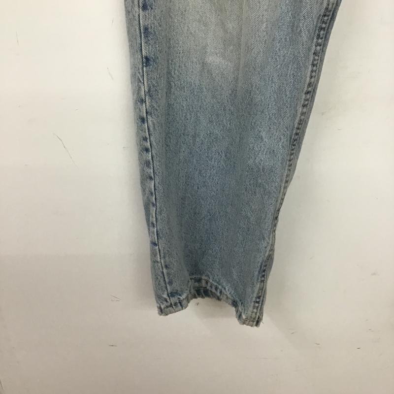 ザラ ZARA パンツ デニム、ジーンズ デニムパンツ ワイドパンツ カジュアルパンツ 36 ダメージ加工 インディゴ / インディゴ / Indigo レディース USED 古着 中古 10161262