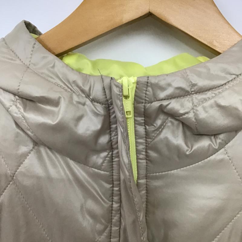 アディダスネオレーベル adidas NEO Label ジャケット、上着 ジャンパー、ブルゾン ジップアップロングジャケット キルティングジャケット M ロゴ、文字 ベージュ / ベージュ / beige レディース USED 古着 中古 10161264