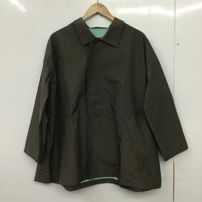 ストフ STOF ジャケット、上着 ジャンパー、ブルゾン ジップアップナイロンジャケット アウター 無地 カーキ / カーキ / khaki メンズ USED 古着 中古 10161271
