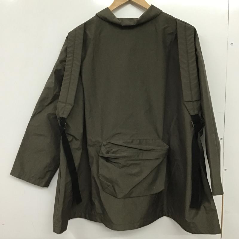 ストフ STOF ジャケット、上着 ジャンパー、ブルゾン ジップアップナイロンジャケット アウター 無地 カーキ / カーキ / khaki メンズ USED 古着 中古 10161271