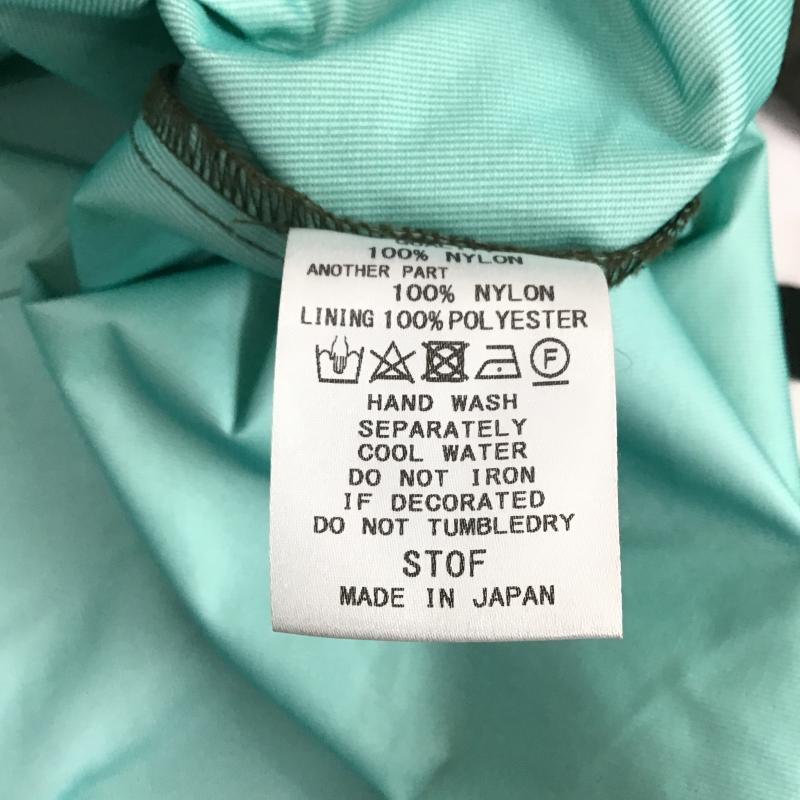 ストフ STOF ジャケット、上着 ジャンパー、ブルゾン ジップアップナイロンジャケット アウター 無地 カーキ / カーキ / khaki メンズ USED 古着 中古 10161271