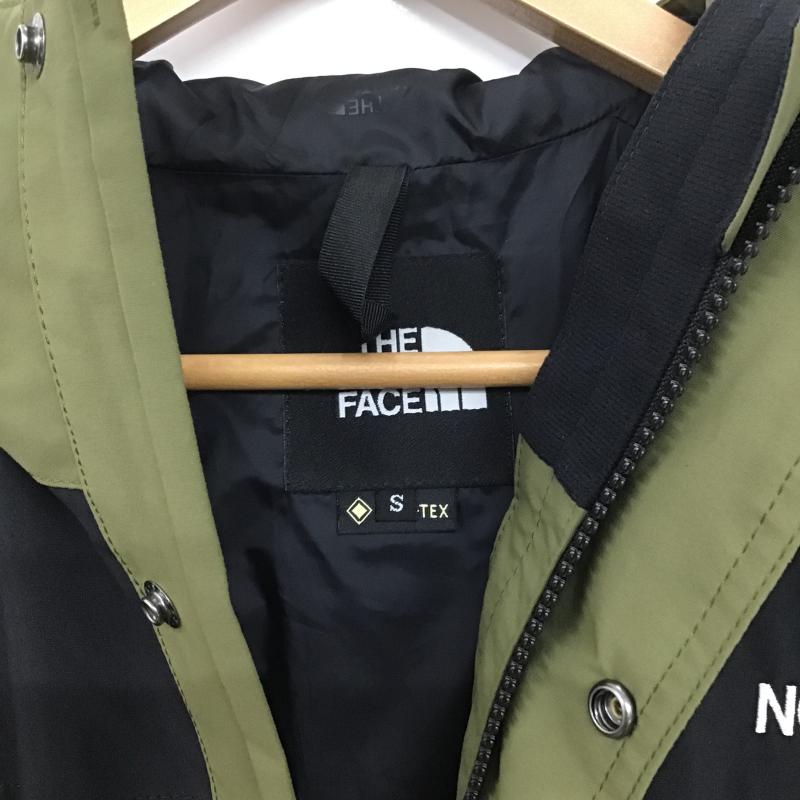 ザノースフェイス THE NORTH FACE ジャケット、上着 ジャンパー、ブルゾン np11834 マウンテンライトジャケット ジップアップジャケット S ロゴ、文字 カーキ / カーキ / khaki メンズ USED 古着 中古 10161272