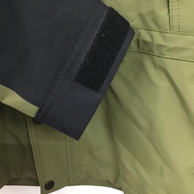 ザノースフェイス THE NORTH FACE ジャケット、上着 ジャンパー、ブルゾン np11834 マウンテンライトジャケット ジップアップジャケット S ロゴ、文字 カーキ / カーキ / khaki メンズ USED 古着 中古 10161272