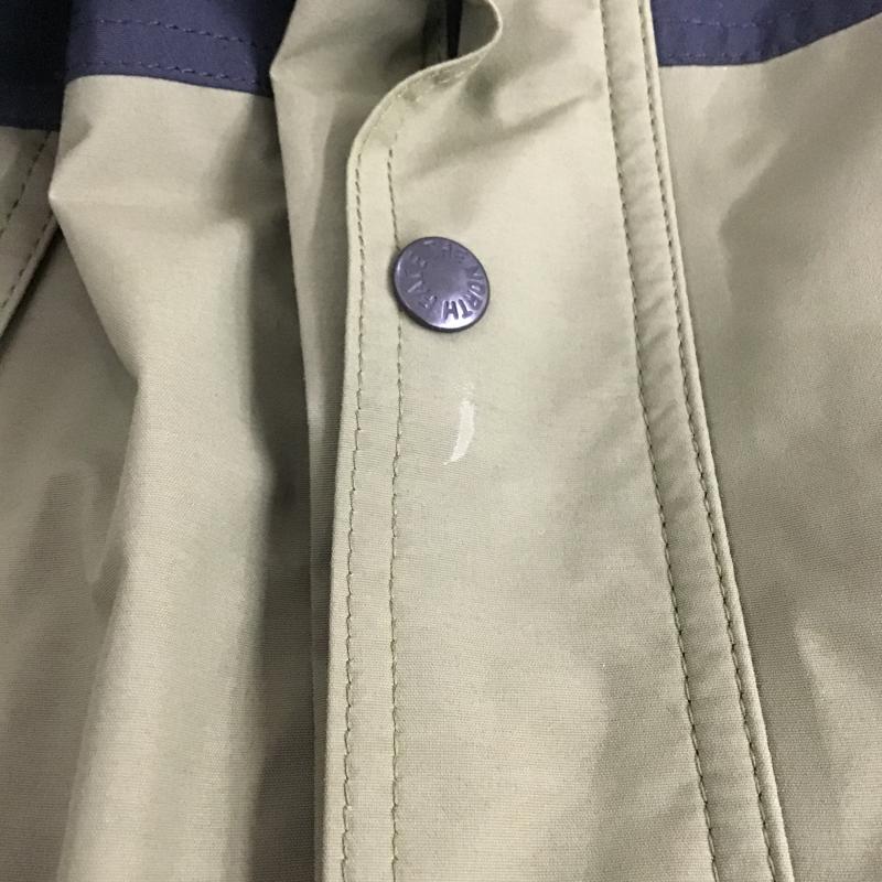 ザノースフェイス THE NORTH FACE ジャケット、上着 ジャンパー、ブルゾン np11834 マウンテンライトジャケット ジップアップジャケット S ロゴ、文字 カーキ / カーキ / khaki メンズ USED 古着 中古 10161272