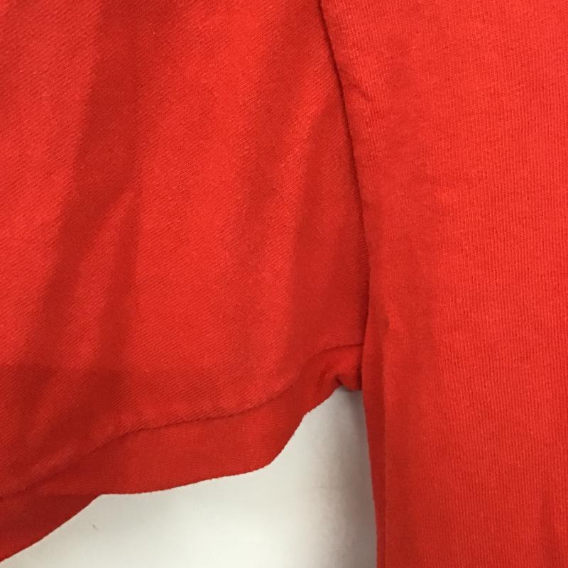 マジェスティック MAJESTIC Tシャツ 半袖 半袖カットソー プリントTシャツ クルーネックカットソー XL プリント 赤 / レッド / red メンズ USED 古着 中古 10161273
