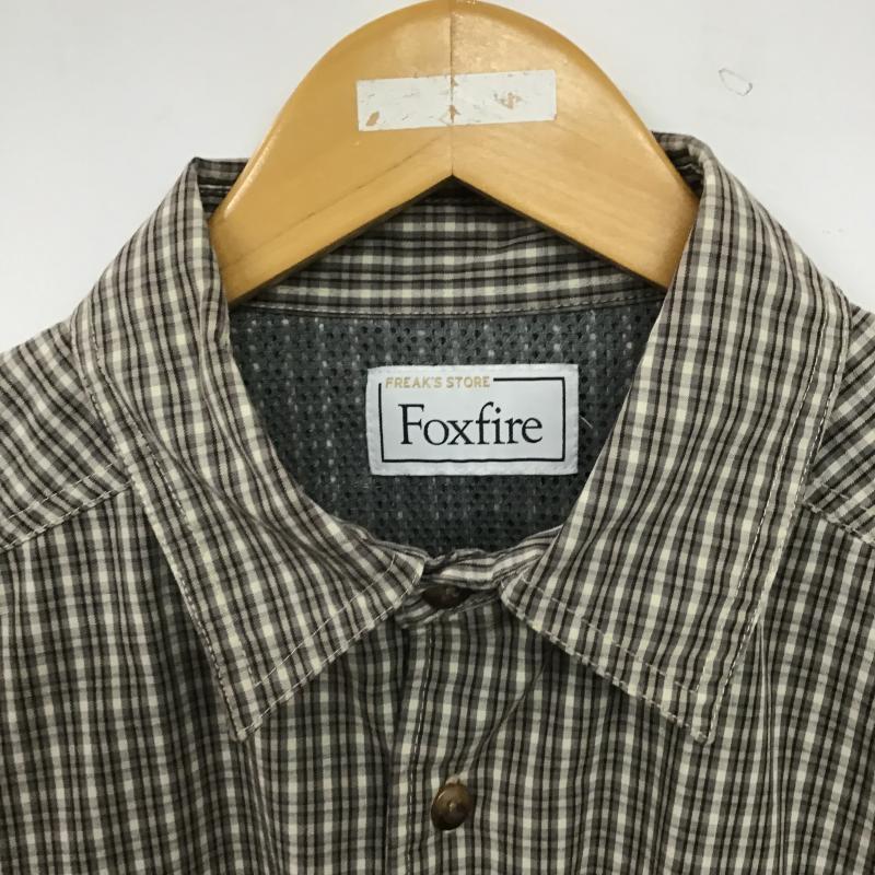 フォックスファイヤー FOXFIRE シャツ、ブラウス 半袖 半袖シャツ チェックシャツ カラーシャツ M チェック マルチカラー / マルチカラー / multicolor メンズ USED 古着 中古 10161274