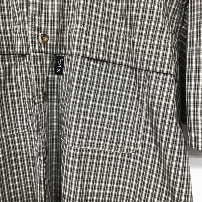 フォックスファイヤー FOXFIRE シャツ、ブラウス 半袖 半袖シャツ チェックシャツ カラーシャツ M チェック マルチカラー / マルチカラー / multicolor メンズ USED 古着 中古 10161274