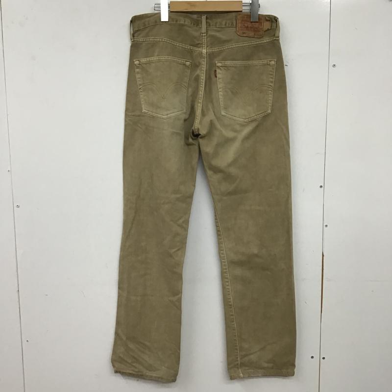 リーバイストラウスアンドコー Levi Strauss & co. パンツ デニム、ジーンズ デニムパンツ ワイドパンツ カジュアルパンツ 32インチ 無地 ベージュ / ベージュ / beige メンズ USED 古着 中古 10161276