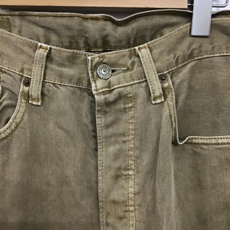 リーバイストラウスアンドコー Levi Strauss & co. パンツ デニム、ジーンズ デニムパンツ ワイドパンツ カジュアルパンツ 32インチ 無地 ベージュ / ベージュ / beige メンズ USED 古着 中古 10161276