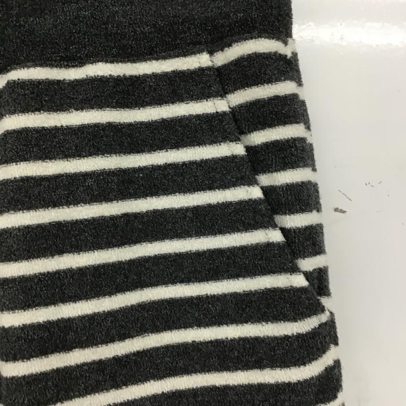 ディレイバイウィンアンドサンズ DELAYBYWIN&SONS パンツ ショートパンツ ショートパンツ ハーフパンツ カジュアルパンツ 3 ボーダー柄 白 / ホワイト / white X ダークグレー / ダークグレー / メンズ USED 古着 中古 10161277