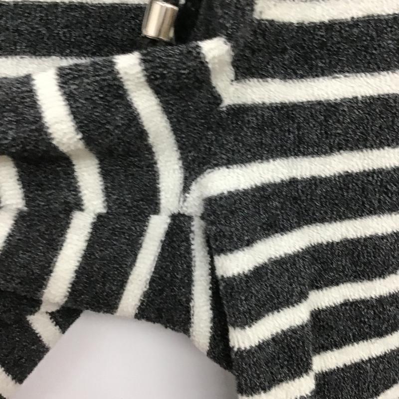 ディレイバイウィンアンドサンズ DELAYBYWIN&SONS パンツ ショートパンツ ショートパンツ ハーフパンツ カジュアルパンツ 3 ボーダー柄 白 / ホワイト / white X ダークグレー / ダークグレー / メンズ USED 古着 中古 10161277