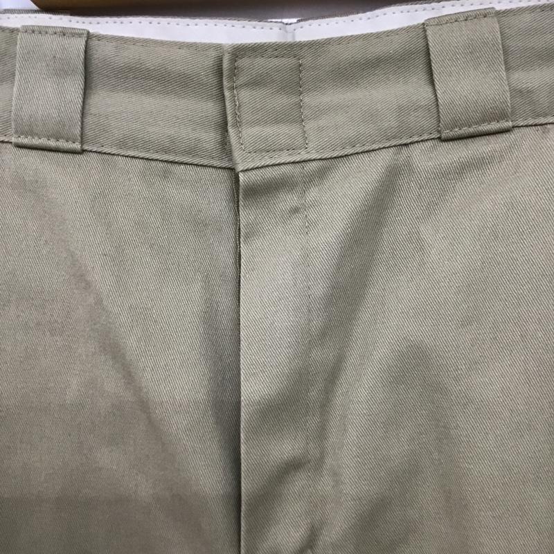 ディッキーズ Dickies パンツ ショートパンツ ショートパンツ ハーフパンツ カジュアルパンツ 32インチ ロゴ、文字 ベージュ / ベージュ / beige メンズ USED 古着 中古 10161278