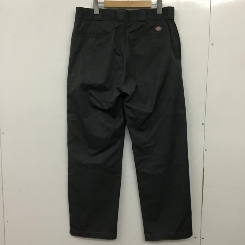 ディッキーズ Dickies パンツ ワークパンツ、ペインターパンツ ワイドパンツ カジュアルパンツ ワークパンツ 34 無地 ダークグレー / ダークグレー / メンズ USED 古着 中古 10161280