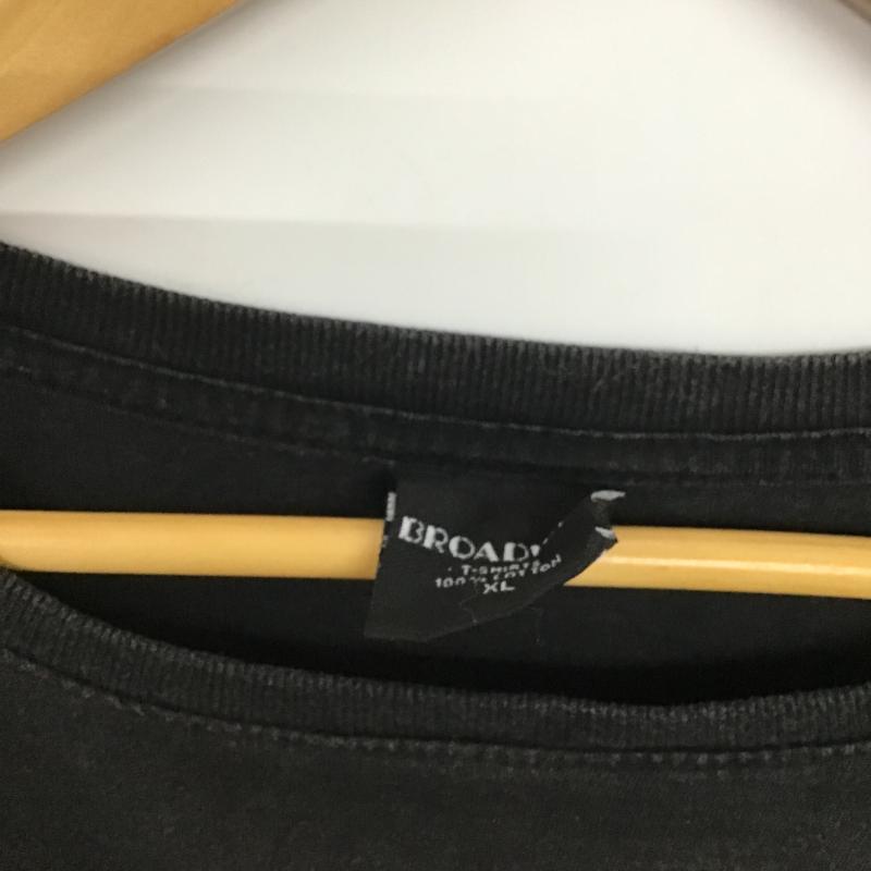 古着 USED Tシャツ 半袖 半袖カットソー プリントTシャツ クルーネックカットソー XL プリント 黒 / ブラック / black メンズ USED 古着 中古 10161281