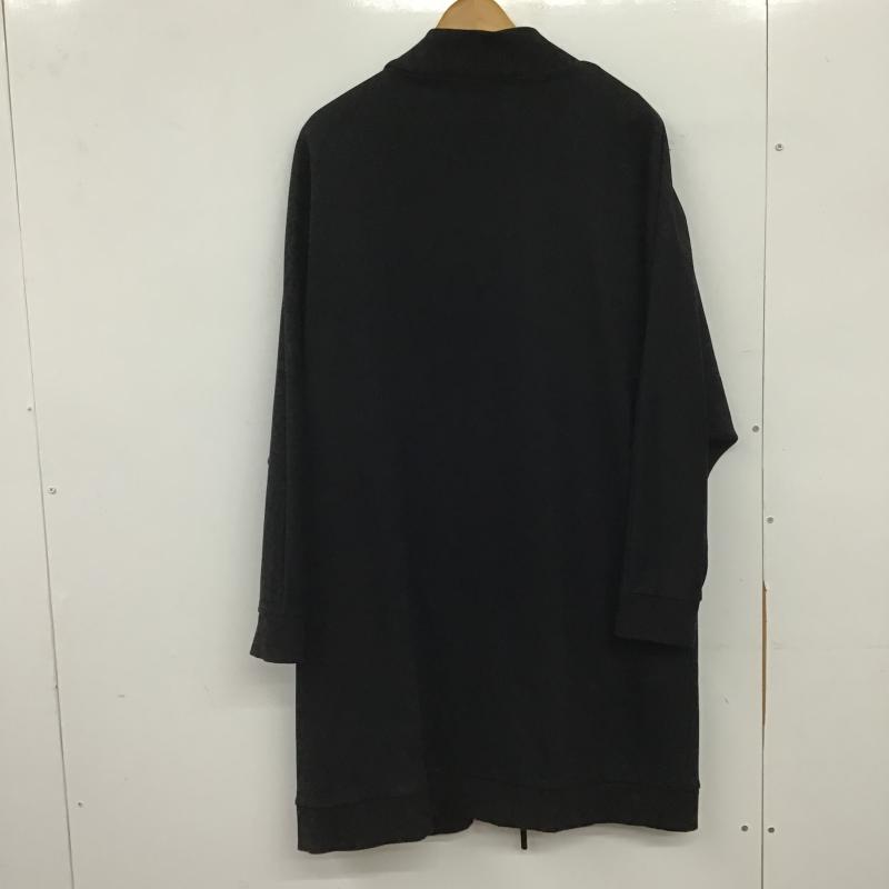 ノーアイディ NO ID. ジャケット、上着 ジャンパー、ブルゾン ジップアップジャケット アウター ノーカラージャケット ONE SIZE 無地 黒 / ブラック / black メンズ USED 古着 中古 10161286