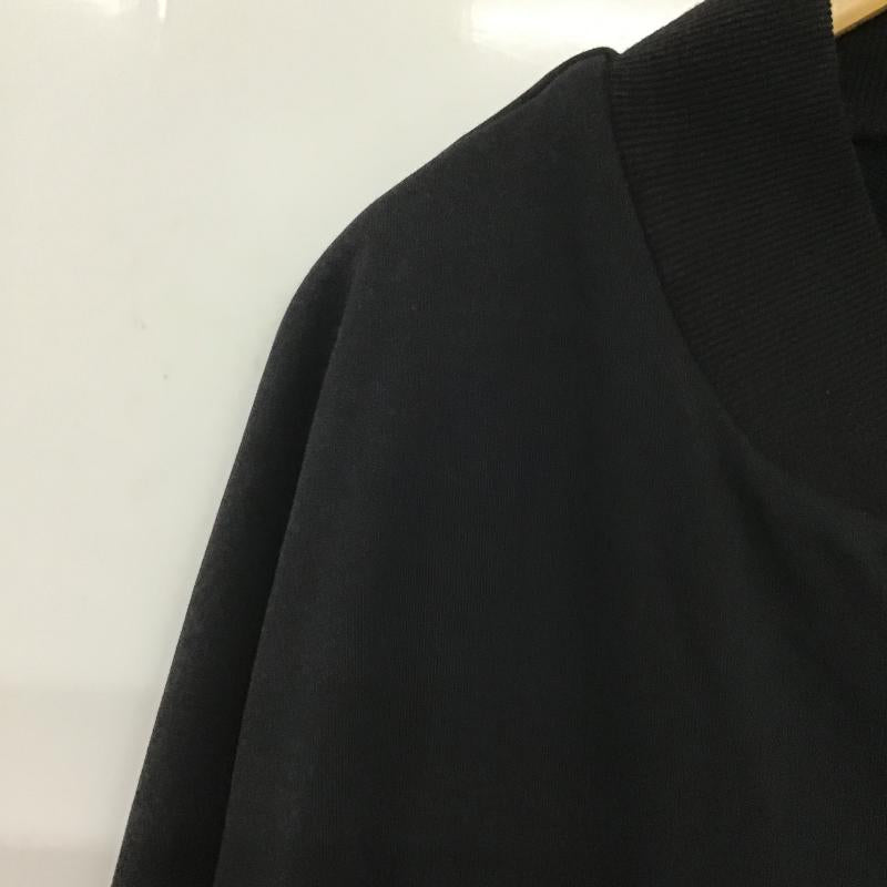 ノーアイディ NO ID. ジャケット、上着 ジャンパー、ブルゾン ジップアップジャケット アウター ノーカラージャケット ONE SIZE 無地 黒 / ブラック / black メンズ USED 古着 中古 10161286