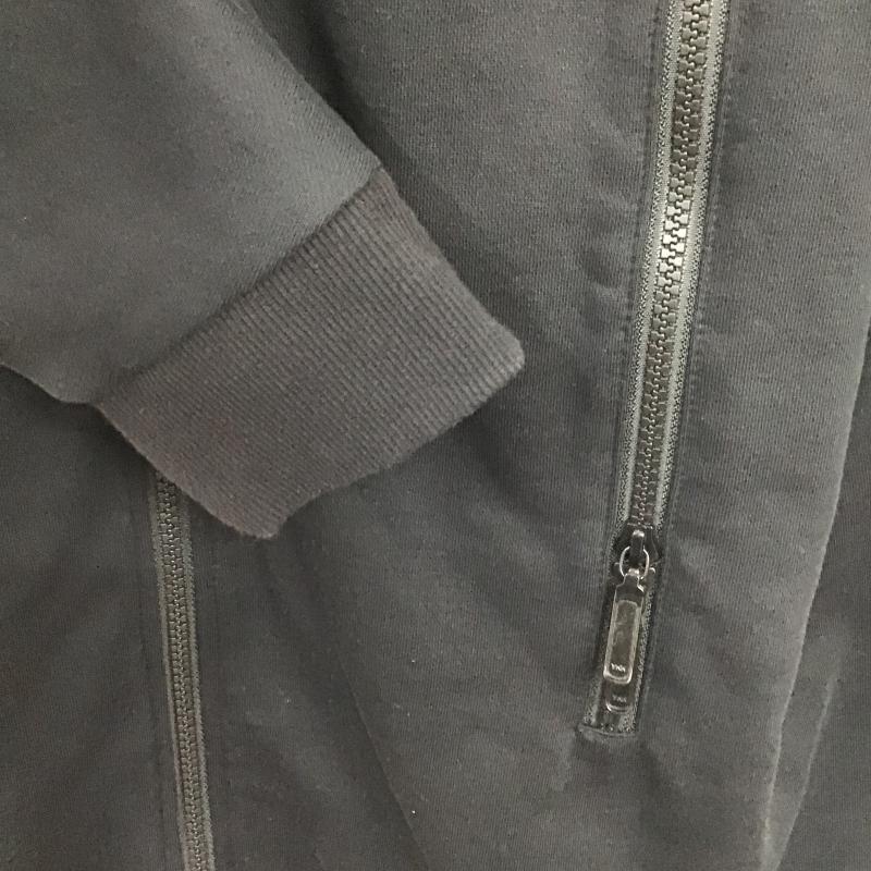 ノーアイディ NO ID. ジャケット、上着 ジャンパー、ブルゾン ジップアップジャケット アウター ノーカラージャケット ONE SIZE 無地 黒 / ブラック / black メンズ USED 古着 中古 10161286