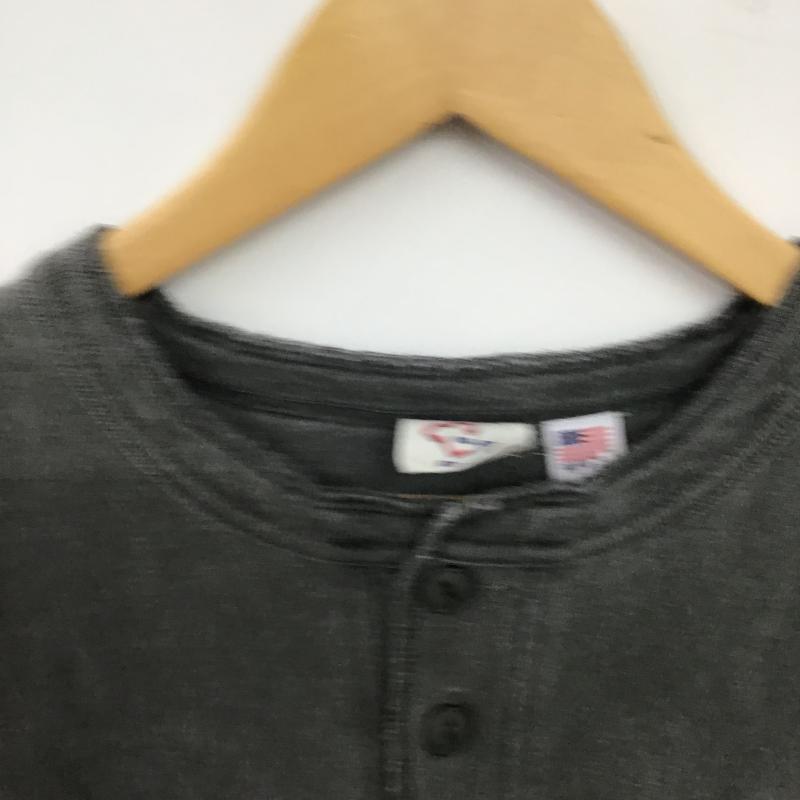 フリークスストア FREAK S STORE カットソー 半袖 半袖カットソー ヘンリーネックカットソー M 無地 ダークグレー / ダークグレー / メンズ USED 古着 中古 10161288