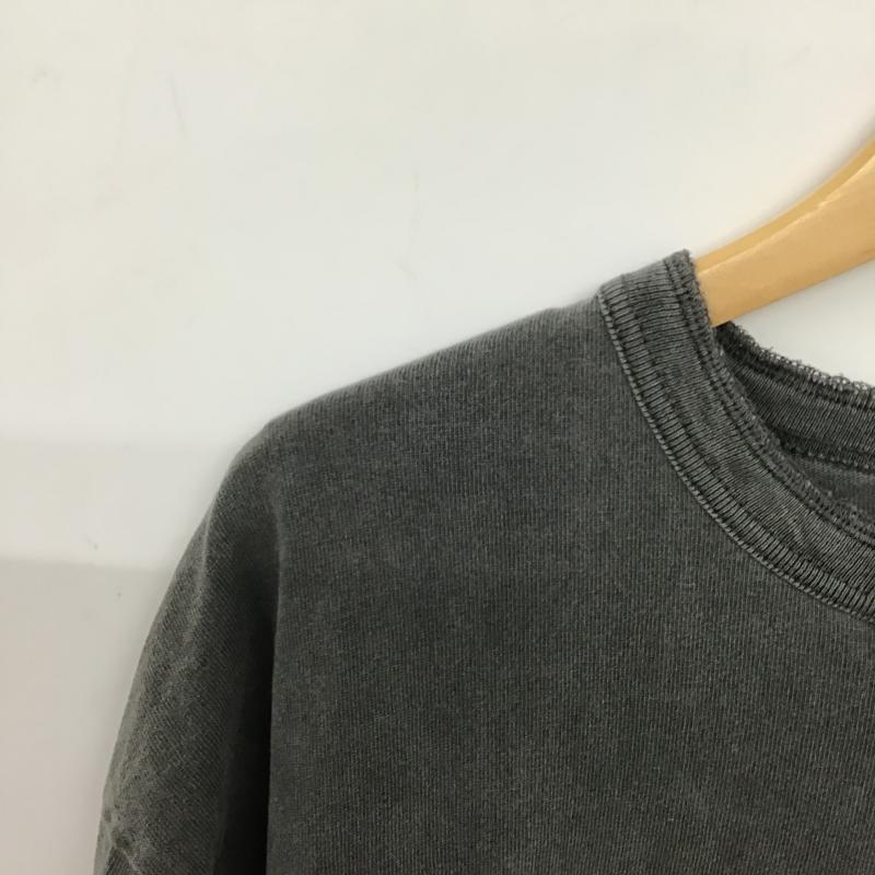 フリークスストア FREAK S STORE カットソー 半袖 半袖カットソー ヘンリーネックカットソー M 無地 ダークグレー / ダークグレー / メンズ USED 古着 中古 10161288