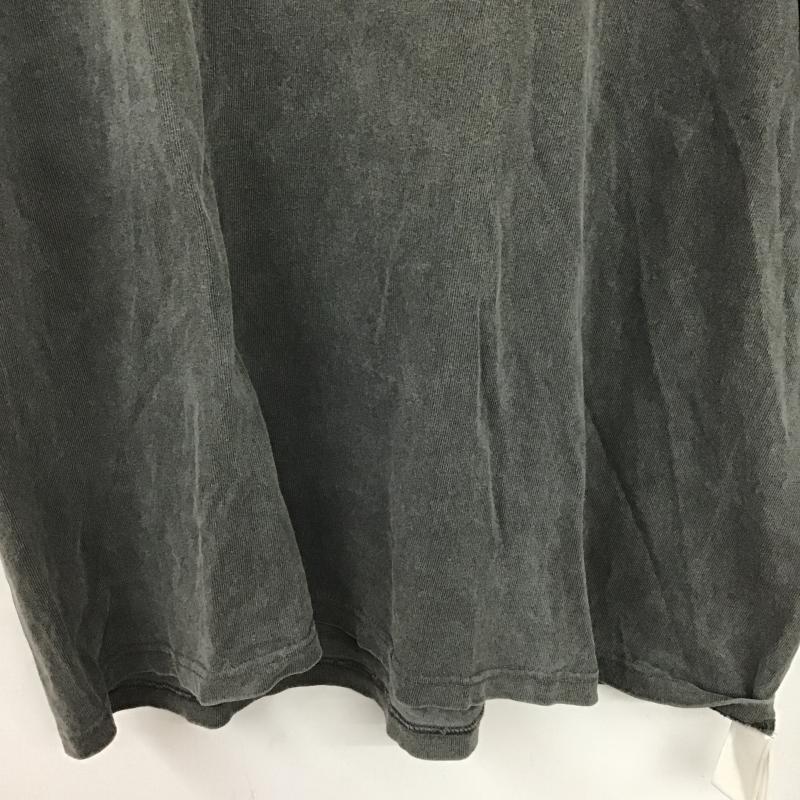 フリークスストア FREAK S STORE カットソー 半袖 半袖カットソー ヘンリーネックカットソー M 無地 ダークグレー / ダークグレー / メンズ USED 古着 中古 10161288